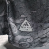25/26 RMA  Dragon Pattern Black Player Version Soccer Jersey