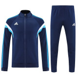 25/26 AD Royal Blue Jacket Tracksuit #2314宝蓝色