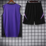 24/25 Germany Purple Tank top and shorts suit