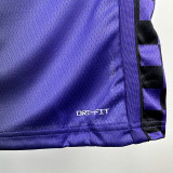 23/24 Kings DeROZAN #10 Purple Flying Man Top Quality Hot Pressing NBA Jersey飞人版