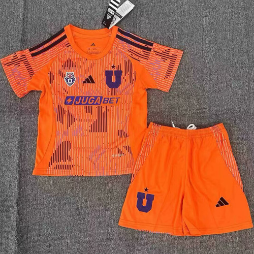 25/26 Universidad De Chile Away Kids  Soccer Jersey
