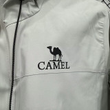 24/25 F705 CAMEL White Single Layer Hooded Windbreaker (连帽）