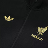 25/26  Mexico Gold Cup Black Retro Jacket Tracksuit