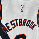 2019/2000 Clippers WESTBROOK #0 White City Edition Top Quality Hot Pressing NBA Jersey