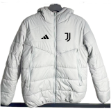 24/25 JUV Grey Hooded Cotton Coat 连帽棉衣