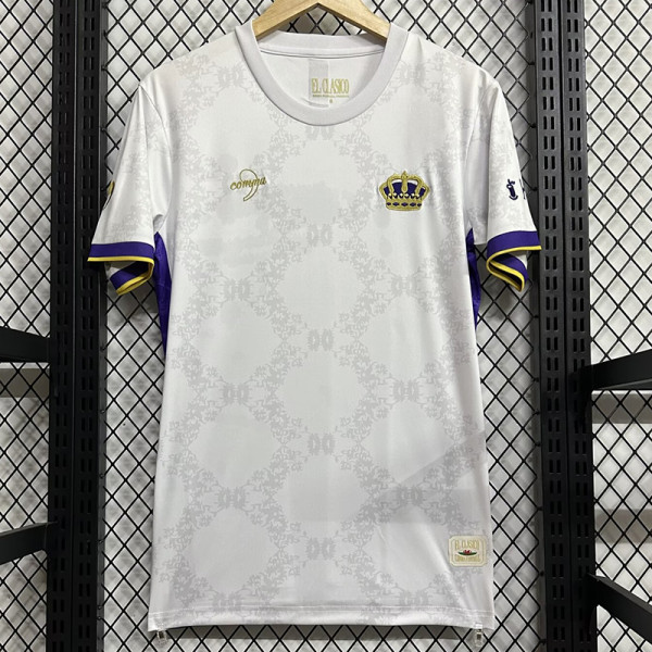 24/25 RMA Road Number Joint Edition Special Edition  Fans Soccer Jersey