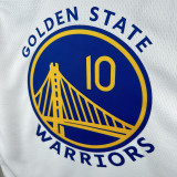 22/23 WARRIORS BUTLER III # 10 White Retro Edition Top Quality Hot Pressing NBA Jersey(V领)