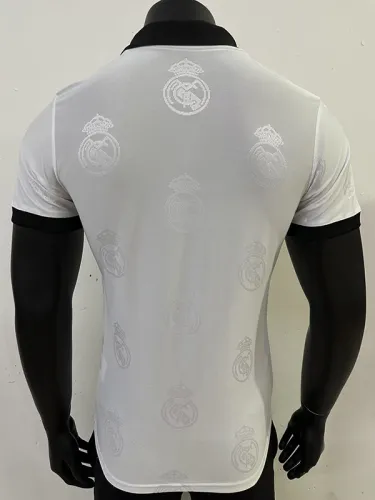 25/26 RMA White Team Logo Special Edition Player Version Soccer Jersey