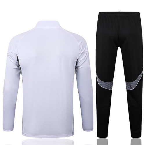 25/26  Inter Miami White Kids Half Pull Tracksuit #E2529 (半拉链)