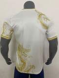 24/25 RMA White  Golden Dragon Special Edition  Fans Soccer Jersey