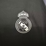 2016/2017 RMA Away Black Long Sleeve Retro Soccer Jersey (长袖)