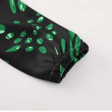 24/25  Nigeria Black Green Jacket Tracksuit(01)