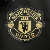 2024 Man Utd Black& White Green Double sided Windbreaker (双面风衣)