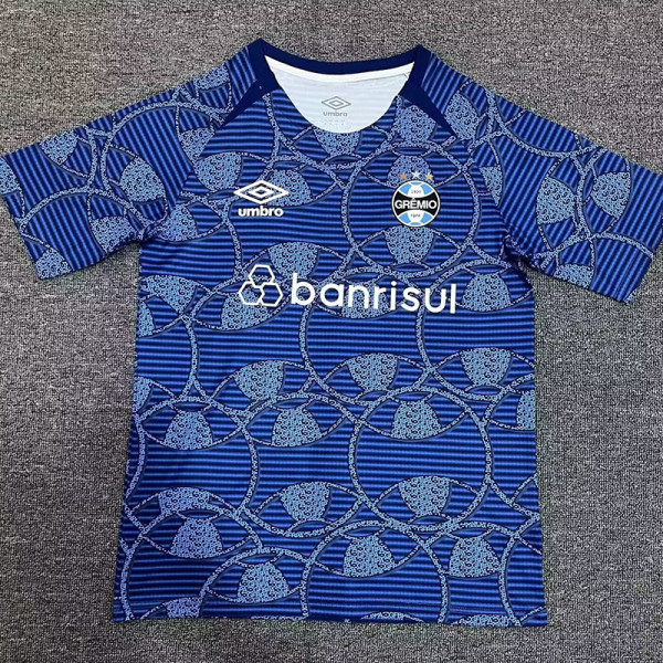 24/25 Gremio Blue Flower White Training shirts（白色花纹）