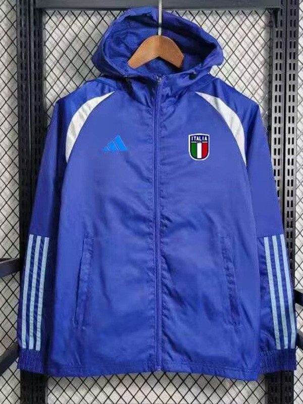 23/24 Italy Blue Windbreaker