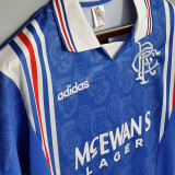 1996/1997 Rangers Home Retro Soccer Jersey