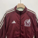 24/25 Mexico Brown & Light Green Double Sided Windbreaker (双面风衣)