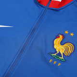 24/25  France Blue Color Jacket Tracksuit （蓝彩）