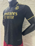 24/25 RMA Black Steel Pattern Edition Player Version Soccer Jersey