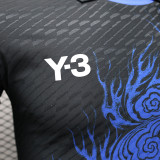 24/25 Japan Black Blue（Y-3)  Player Version Soccer Jersey