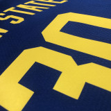 22/23 WARRIORS CURRY #30 Royal blue Top Quality Hot Pressing NBA Jersey (Trapeze Edition)