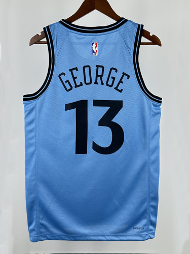 24/25 Clippers GEORGE # 13 City Edition Top Quality Hot Pressing NBA Jersey