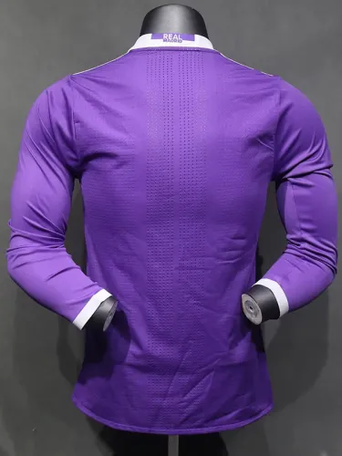 2016/2017 RMA Away Long Sleeve  Player Version  Retro Soccer Jersey (长袖)