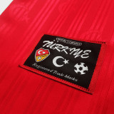 1996 Turkey Home Retro Soccer Jersey