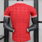 24/25 Man Utd  Red Special Edition Player Version Soccer Jersey（彩标）