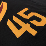 22/23 Cleveland Cavaliers MITCHELL #45 Black Top Quality Hot Pressing NBA Jersey (Trapeze Edition)
