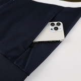 24/25 Napoli Royal Blue &Green Jacket Tracksuit#02
