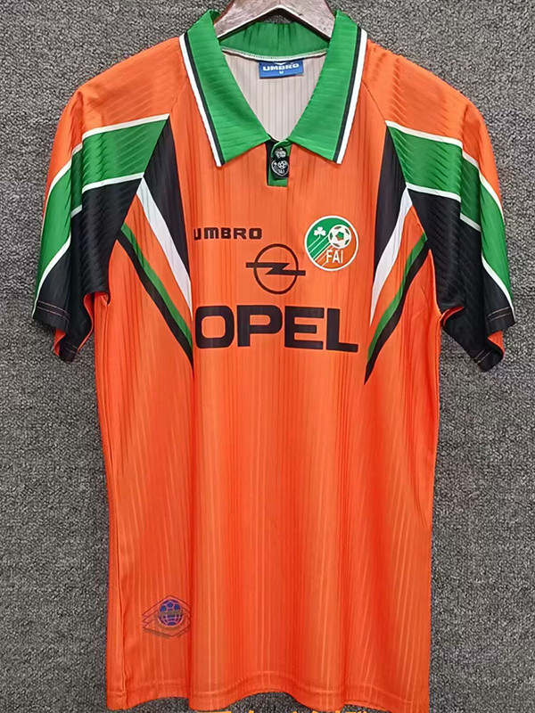 1997  Ireland Away Retro Soccer Jersey