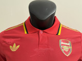 25/26 ARS Collar red Edition Player Version Soccer Jersey(翻领）