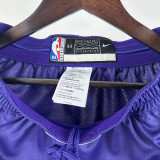 24/25 Lakers Purple City EditionTop Quality NBA Pants
