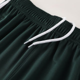 25/26  AD Summer Thin Edition Blackish Green Pants  #AK07
