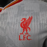 24/25 LIV Away Long Sleeve Player Version Soccer Jersey(长袖）