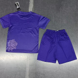 23/24 RMA  Purple (Y-3) Special Edition Kids Soccer Jersey
