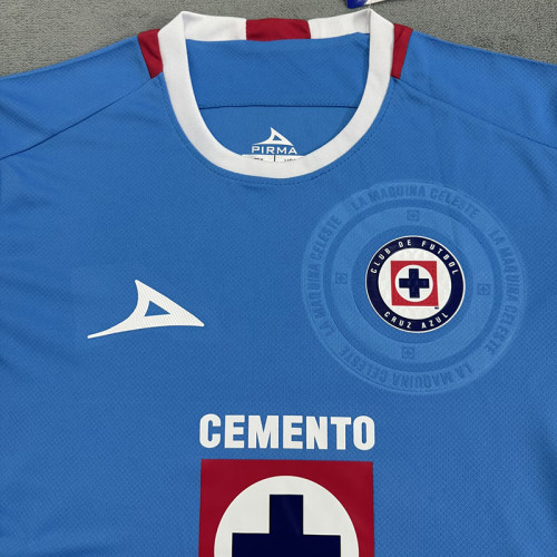 24/25 Cruz Azul Home Fans Soccer Jersey