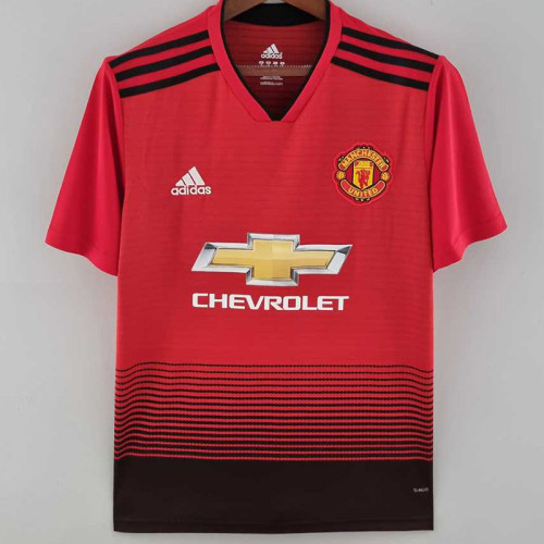 2018/2019 Man Utd Home Retro Soccer Jersey