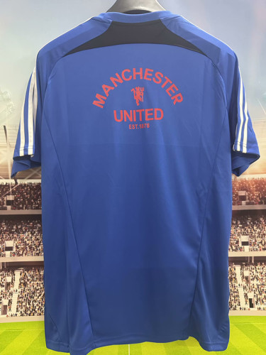 25/26  Man Utd  Blue  Fans Training Shirts