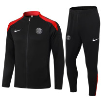 24/25 PSG Black Jacket Tracksuit
