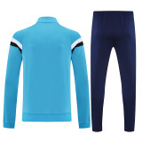 25/26 AD Lake Blue Jacket Tracksuit #2314湖蓝色