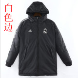 22/23 RMA Black Hooded Cotton Coat White Edge (白色边) 棉衣