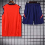 24/25 Spain Red Tank top and shorts suit