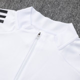 25/26  RMA White Half Pull Tracksuit #B2505 (半拉链)