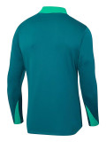 24/25  Portugal Green Kids  Half Pull Tracksuit  (童装)(半拉链)
