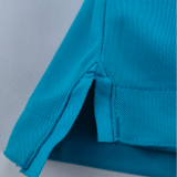 2021 Brazil Lake Blue  Retro Soccer Jersey