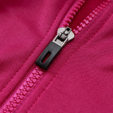 24/25 PSG Purple Hooded  Half Pull Tracksuit(Add Fluff)  (半拉链、加绒F598)