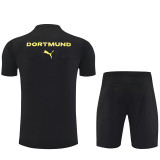 25/26  Dortmund Black Training Short Suit