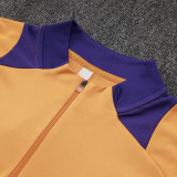 24/25 RMA Yellow Kids Half Pull Tracksuit E952 (童装、半拉链)